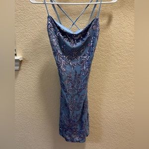 Blue party dress from Windsor